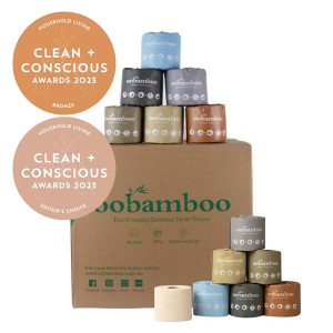 Clean + Conscious Awards. Best Household Living 2023. Oobamboo