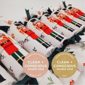 Clean + Conscious Awards. Best Celebrations & Stationery 2023. Waste Free Celebrations