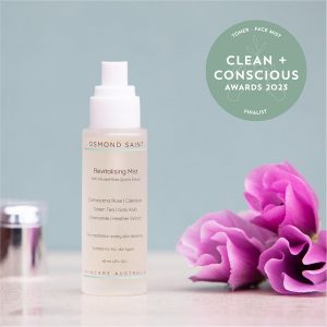 Clean + Conscious Awards. Best Toner/ Face Mist 2023. Osmond Saint
