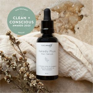 Clean + Conscious Awards. Best Hair Treatment 2023. Pure Earth
