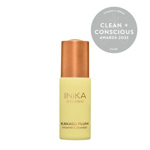 Clean + Conscious Awards. Best Vitamin C Serum 2023. Inika
