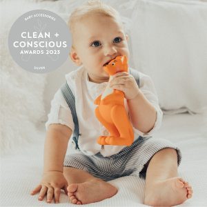 Clean + Conscious Awards. Best Baby Accessories 2023. Mizzie the Kangaroo