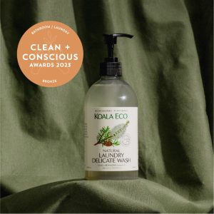 Clean + Conscious Awards. Best Natural Laundry Detergent 2023. Koala Eco