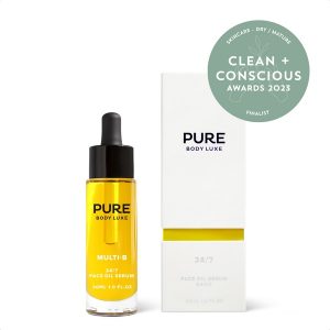 Clean + Conscious Awards: Best Skincare for Dry /Mature skin. Pure Cosmetica