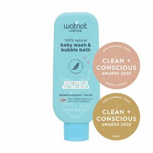 Clean + Conscious Awards - Best Natural Baby Wash 2023 - wotnot