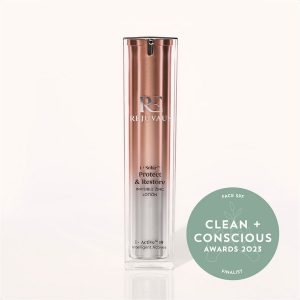 Clean + Conscious Awards 2023 Best Face SPF. rejuvaus