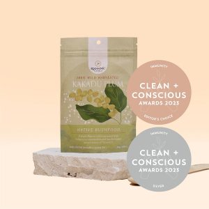 Clean + Conscious Awards. Best Immune Booster 2023. Roogenic