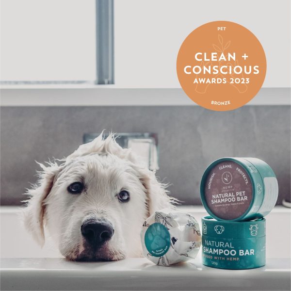 Clean + Conscious Awards. Best Pet Product 2023. Hemp Collective
