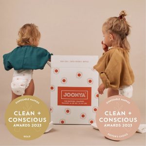 Clean + Conscious Awards. Best Disposable Nappies 2023. Joonya