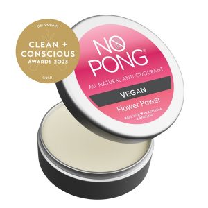 Clean + Conscious Awards. Best Natural Deodorant 2023. No Pong