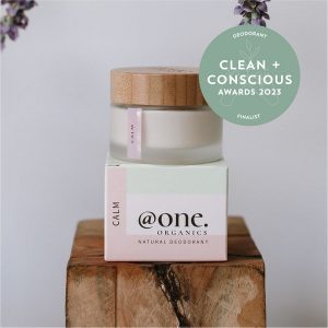 Clean + Conscious Awards. Best Natural Deodorant 2023. One NZ