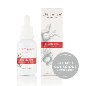 Clean + Conscious Awards. Best Eye Cream 2023. Clemence Organics