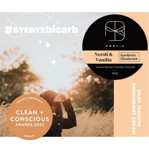 Clean + Conscious Awards. Best Sensitive Deodorant 2023. EB Skin