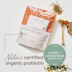 Clean + Conscious Awards. Best Immune Booster 2023. Edible Earth