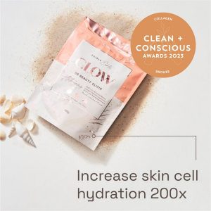 Clean + Conscious Awards. Best Collagen Supplement 2023. Edible Earth