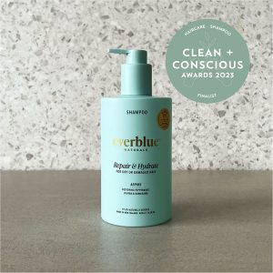 Clean + Conscious Awards. Best Shampoo 2023. Everblue