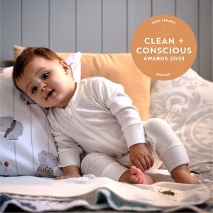 Clean + Conscious Awards. Best Baby Apparel 2023. Paul & Paulie