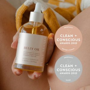 Clean + Conscious Awards. Best Pregnancy Skincare 2023. Puremama