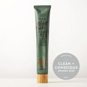 Clean + Conscious Awards. Best Skincare for Sensitive Skin 2023. The Organic Skin Co