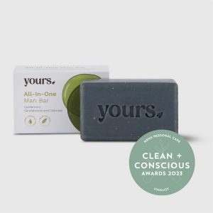 Clean + Conscious Awards 2023 Mens Personal Care. YOURS