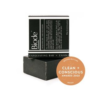 Clean + Conscious Awards. Best Body Scrub 2023. Biode