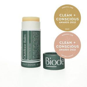 Clean + Conscious Awards 2023 Best Personal Care. Biode