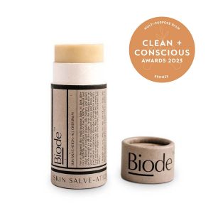 Clean + Conscious Awards 2023 Best Multi-purpose Balm. Biode