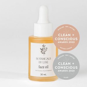 Clean + Conscious Awards - Best Skincare for Dry / Mature Skin 2023. Botanicals by luxe