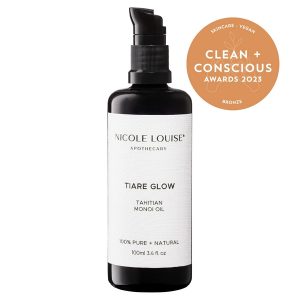 Clean + Conscious Awards. Best Vegan Skincare 2023. Nicole Louise Apothecary
