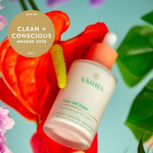 Clean + Conscious Awards 2023 Best Face SPF.Vaihea
