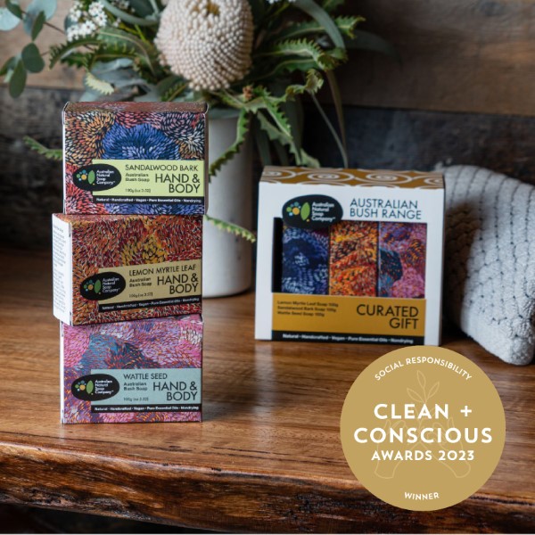 Clean + Conscious Social Responsibility Award 2023 The Australian Natural Soap Company