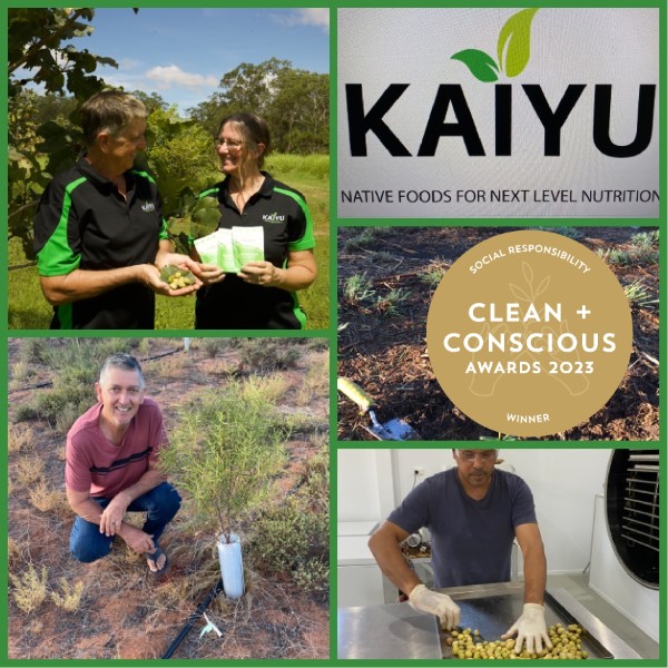 Clean + Conscious Social Responsibility Award 2023 Kaiyu Superfood