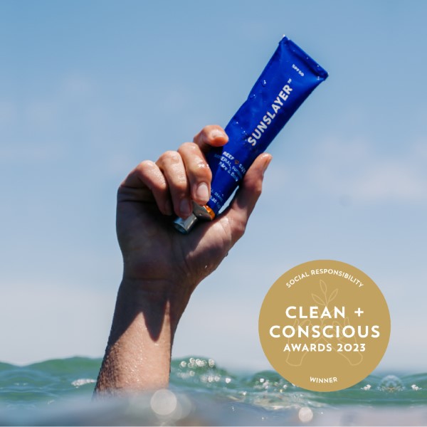 Clean + Conscious Social Responsibility Award 2023 Sunslayer