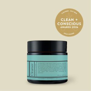 Clean + Conscious Awards 2024. Best Face Cleanser for Oily Skin. Celebrating products in Australia & NZ which are Non-Toxic, Ethical, Sustainable and Socially Responsible.