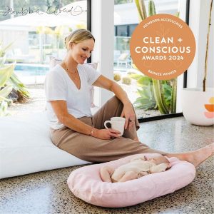 Clean + Conscious Awards Winners 2024. Best Newborn Accessories. Celebrating products in Australia & NZ which are Non-Toxic, Ethical, Sustainable and Socially Responsible.