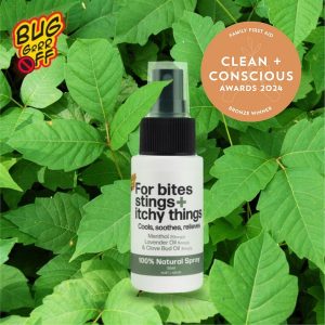 Clean + Conscious Awards 2024. Best Family First Aid. Celebrating products in Australia & NZ which are Non-Toxic, Ethical, Sustainable and Socially Responsible.