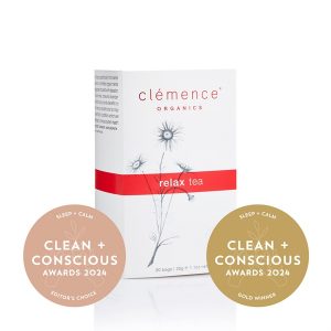 Clean + Conscious Awards 2024. Best Sleep + Calm Aid. Celebrating products in Australia & NZ which are Non-Toxic, Ethical, Sustainable and Socially Responsible.