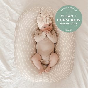 Clean + Conscious Awards Winners 2024. Best Newborn Accessories. Celebrating products in Australia & NZ which are Non-Toxic, Ethical, Sustainable and Socially Responsible.