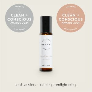 Clean + Conscious Awards 2024. Best Perfume Oil. Celebrating products in Australia & NZ which are Non-Toxic, Ethical, Sustainable and Socially Responsible.