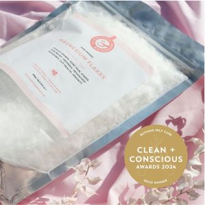 Clean + Conscious Awards 2024. Best Bathing Self Care. Celebrating products in Australia & NZ which are Non-Toxic, Ethical, Sustainable and Socially Responsible.