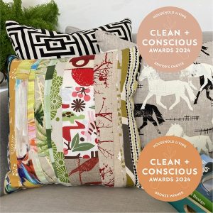 Clean + Conscious Awards 2024. Best Household Living. Celebrating products in Australia & NZ which are Non-Toxic, Ethical, Sustainable and Socially Responsible.