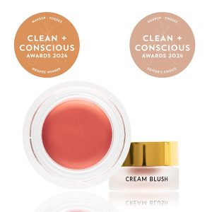 Clean + Conscious Awards 2024. Best Blush – Makeup Cheeks. Celebrating products in Australia & NZ which are Non-Toxic, Ethical, Sustainable and Socially Responsible.