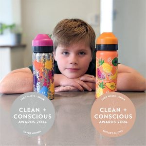 Clean + Conscious Awards 2024. Best Zero Waste Drink. Celebrating products in Australia & NZ which are Non-Toxic, Ethical, Sustainable and Socially Responsible.