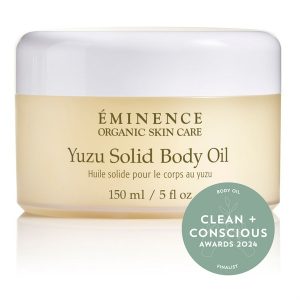 Clean + Conscious Awards 2024. Best Body Oil. Celebrating products in Australia & NZ which are Non-Toxic, Ethical, Sustainable and Socially Responsible.