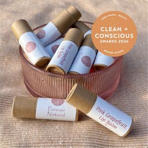 Clean + Conscious Awards 2024. Best Zero Waste Beauty. Celebrating products in Australia & NZ which are Non-Toxic, Ethical, Sustainable and Socially Responsible.