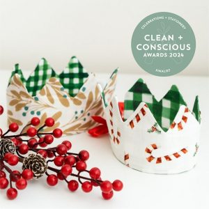 Clean + Conscious Awards 2024. Best Celebrations + Stationery. Celebrating products in Australia & NZ which are Non-Toxic, Ethical, Sustainable and Socially Responsible.