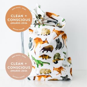 Clean + Conscious Awards 2024. Best Zero Waste Home. Celebrating products in Australia & NZ which are Non-Toxic, Ethical, Sustainable and Socially Responsible.