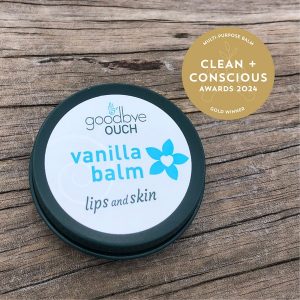 Clean + Conscious Awards 2024. Best Multi-Purpose Balm. Celebrating products in Australia & NZ which are Non-Toxic, Ethical, Sustainable and Socially Responsible.