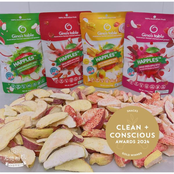 Clean + Conscious Awards 2024. Best Healthy Snacks. Celebrating products in Australia & NZ which are Non-Toxic, Ethical, Sustainable and Socially Responsible.