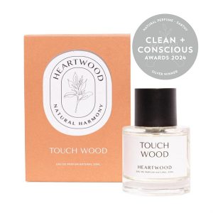 Clean + Conscious Awards 2024. Best Natural Perfume - Earthy. Celebrating products in Australia & NZ which are Non-Toxic, Ethical, Sustainable and Socially Responsible.